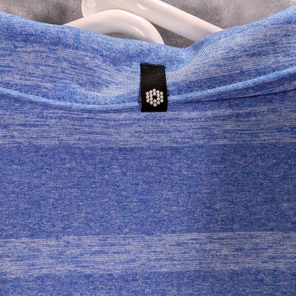 Puma Shirt Mens 2XL XXL Golf Polo Blue White Stripe Big Creek Branson Dry Cell - Picture 7 of 9